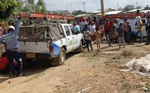 Retuvieron a doce operarios de Afinia en San Marcos
