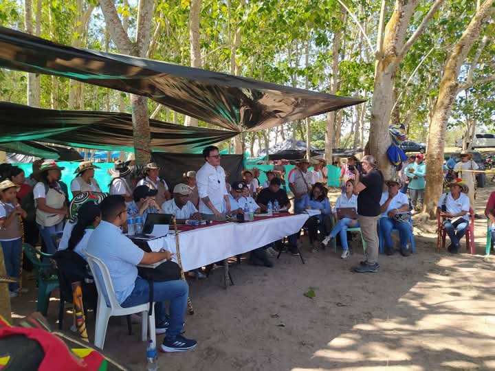 Primeros acuerdos de la minga indígena con la Agencia Nacional de Tierras