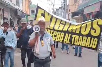 Calle les quitó el talonario y le protestaron