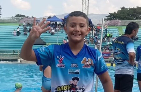 Monteriano barrió en el Baby Natación