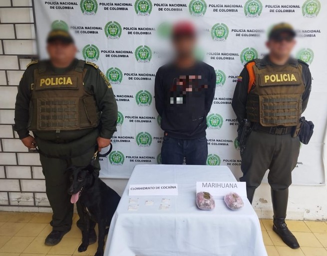 Canina “Popeta”, continúa dando resultados contra el tráfico de estupefacientes