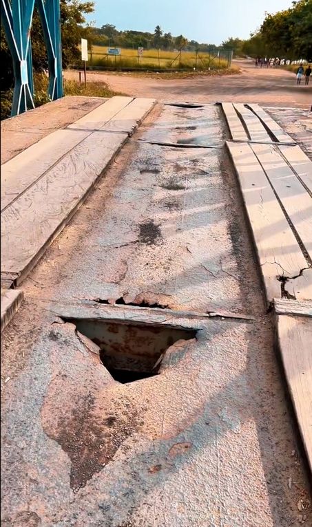 Puente Pechelín está en estado crítico, necesita intervención