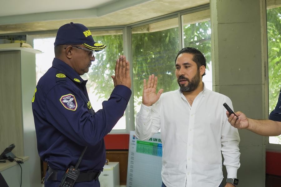 Nuevo delegado de los bomberos de Sucre a nivel nacional