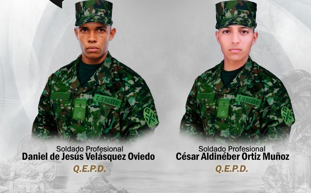 Soldado cordobés falleció en medio de combates con el Clan del Golfo en Anquioquia