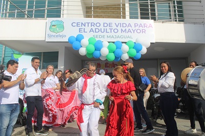 Bienvenida a los adultos mayores a los centros de vida en Sincelejo