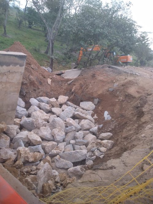 Por fin Invías inició las obras en Las Pozas, ojalá sí las termine