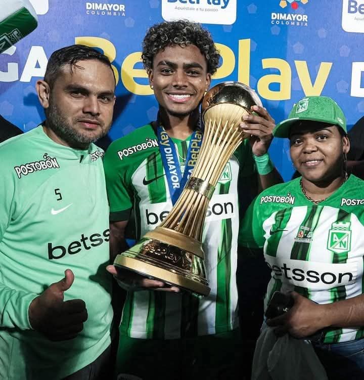 Sucreño Kilian Toscano, campeón con Atlético Nacional