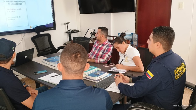 Inspeccionan las obras del Malecón Turístico en Coveñas