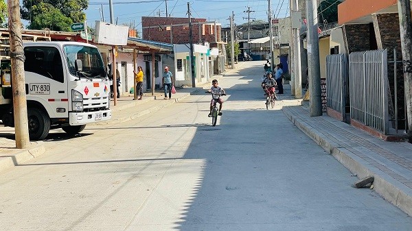El barrio cambió del 'cielo a la tierra'