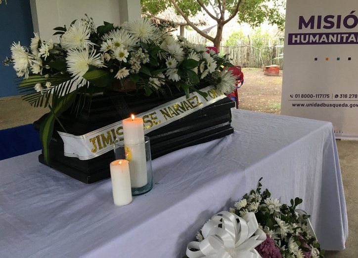 Después de 14 años hacen entrega digna del cuerpo de hombre que había desaparecido por el conflicto armado