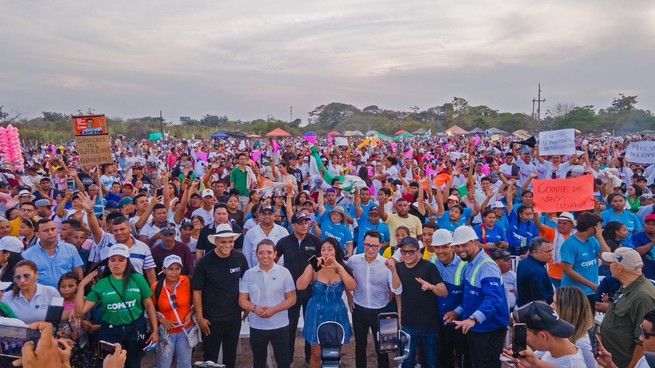 Caicedo cumplió con la vía del Cambio y la Agricultura gracias a la continuidad con Rafael Martínez