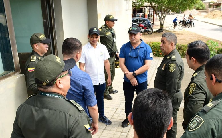 Alcaldía de Sahagún traza estrategias para fortalecer la seguridad