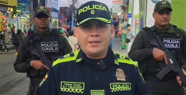 La policía de Córdoba capturó a un hombre en flagrancia, en Lorica