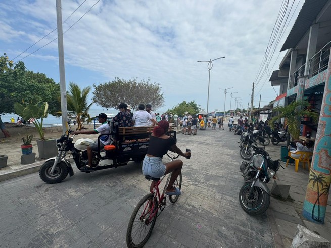 El Malecón de Tolú, ¿de espacio turístico a pista de motos?