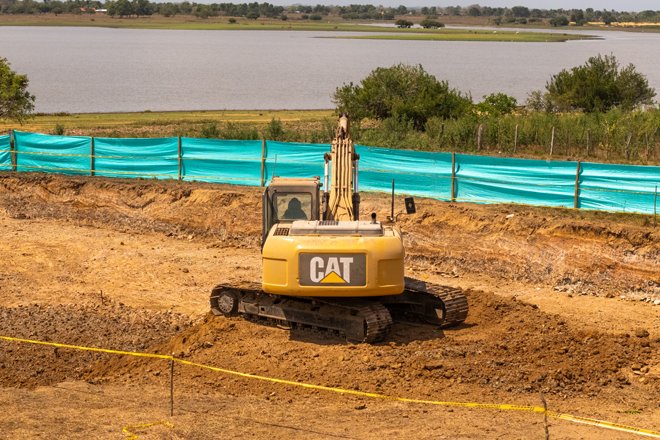 Comenzó construcción del muro en San Marcos, informó Fondo Adaptación