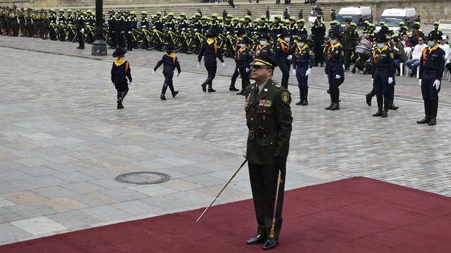 General Carlos Fernando Triana Beltrán se posesionó como el nuevo general de la Policía Nacional