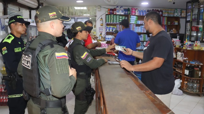 Acciones de prevención y control en el ‘Mercadito del Sur’ de Montería