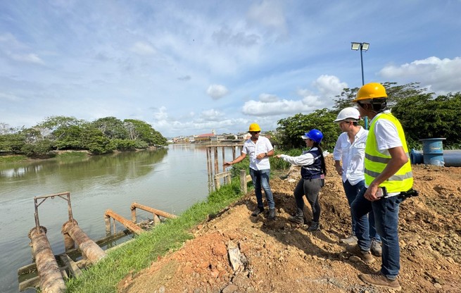 Aqualia inició obras de optimización en la capital del Bajo Sinú