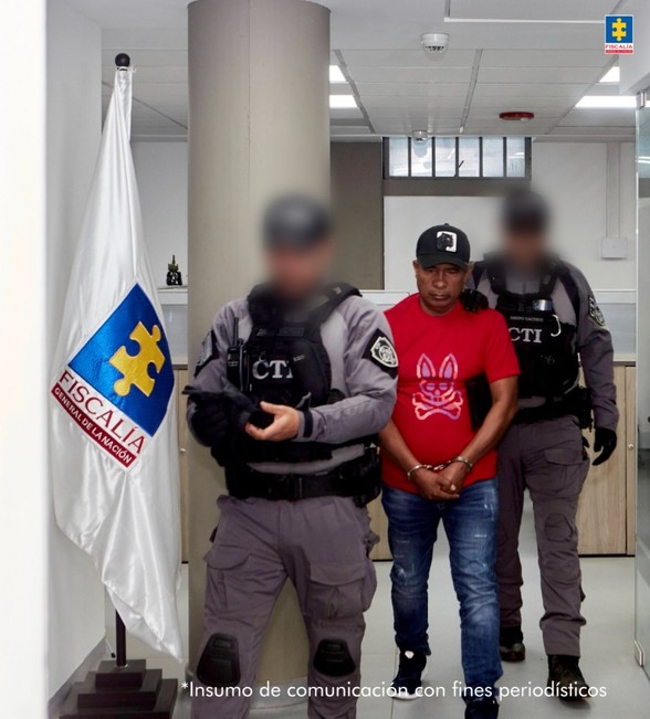 Cayó en Montería un extraditable