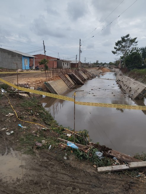 Obra del Edén atrasada y afectada por la lluvia