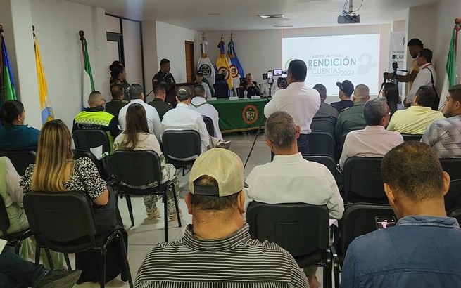 Policía de Córdoba rinde cuentas a la ciudadanía