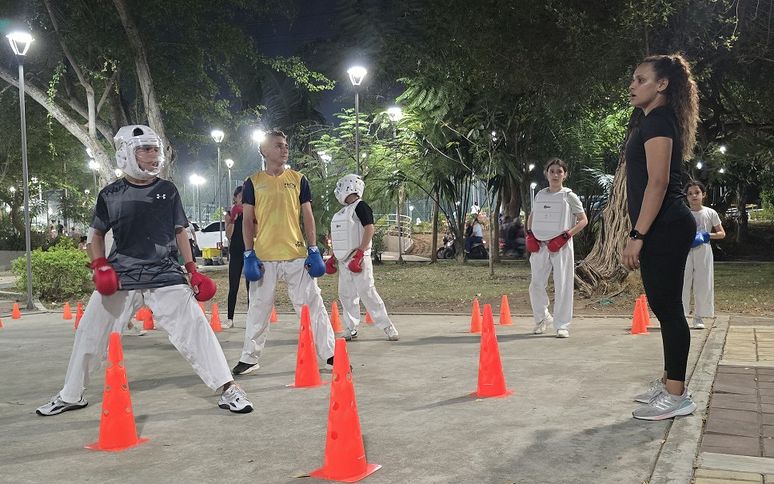 Liga de Karate de Sucre sale a competir