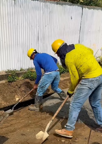 Le tocó el turno de pavimentación a las calles del barrio Gaitán en Sincé
