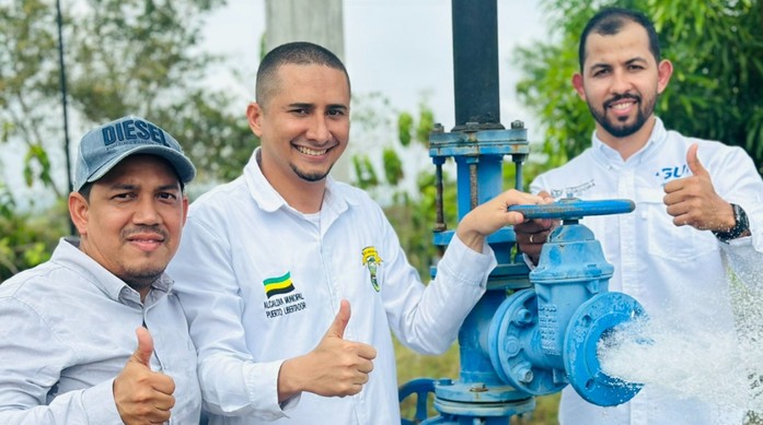 Aguas de Córdoba entregó acueducto en Puerto Libertador