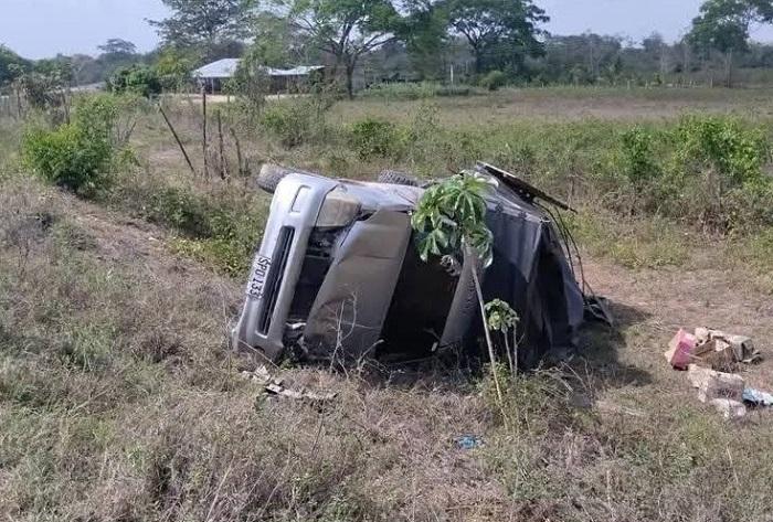 Aparatoso accidente dejó varios lesionados