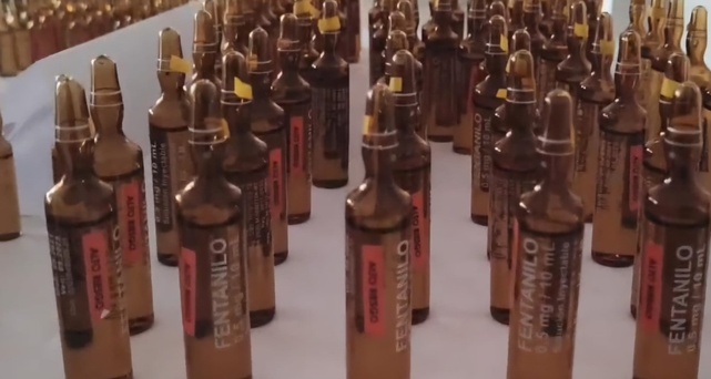 200 ampolletas de fentanilo incautadas por vías de Córdoba