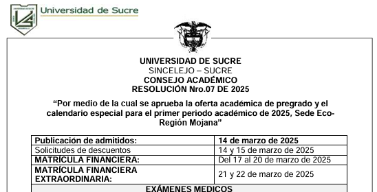 Se inscribieron 141 para la sede Ecorregional Mojana