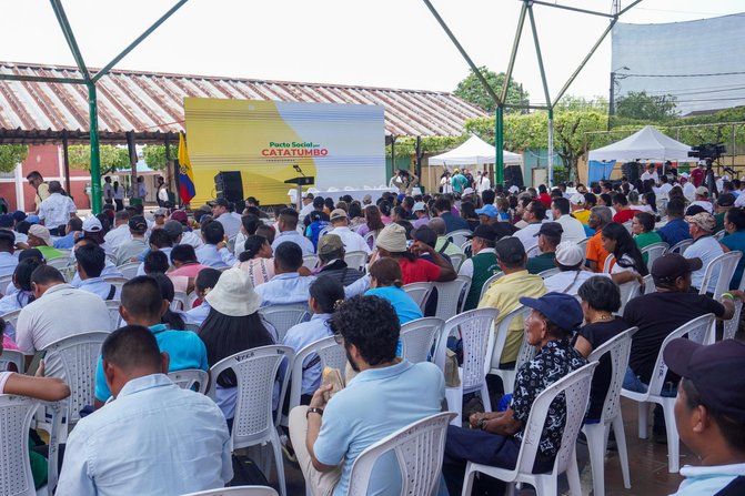 El presidente Petro llegó al Catatumbo