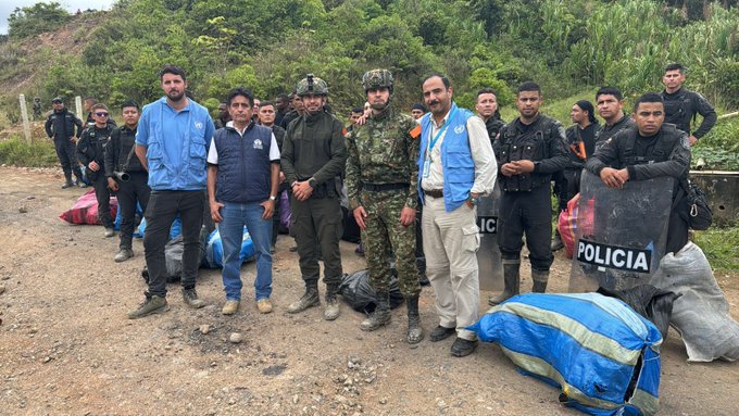 Liberan a los uniformados que habían sido secuestrados en El Plateado