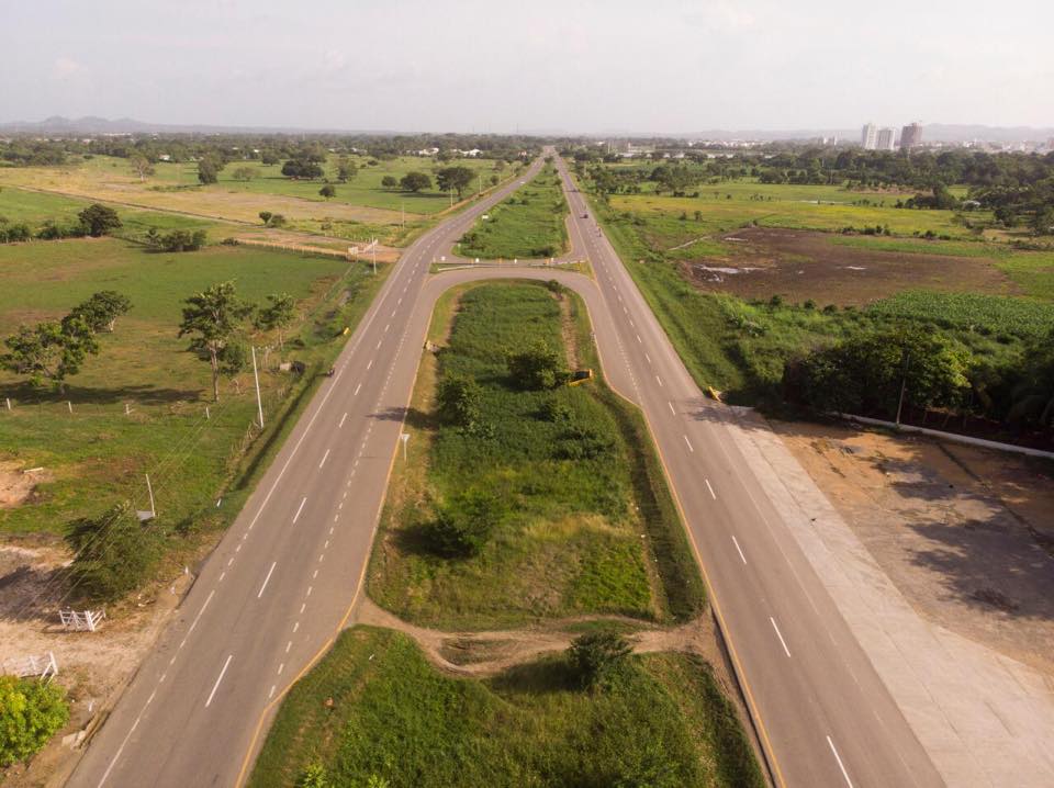 Segundo Anillo, doble calzada y ciclorruta en el aire