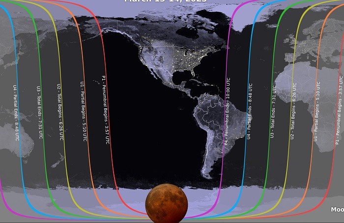 Esta noche es el eclipse lunar