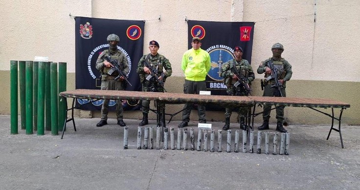 El Ejército decomisa material explosivo del Eln