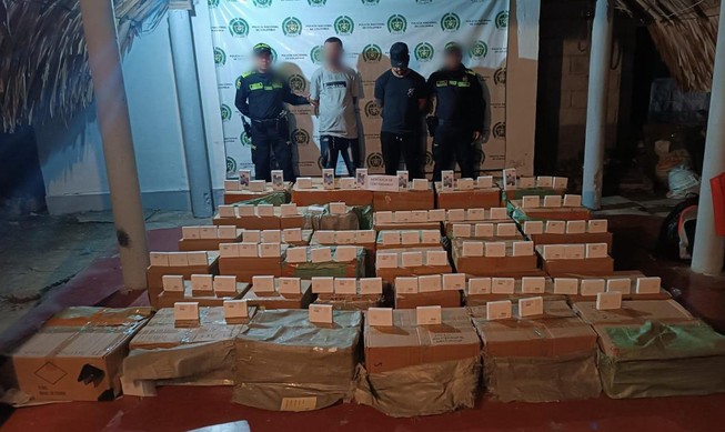 Estarían transportando mercancía de contrabando