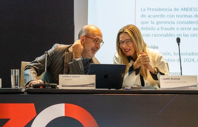 Judith Buelvas, presidenta de la Junta Directiva de Andesco