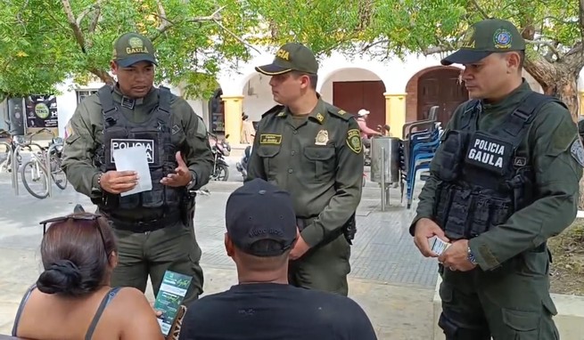 Gaula intensifica lucha contra la extorsión en Lorica