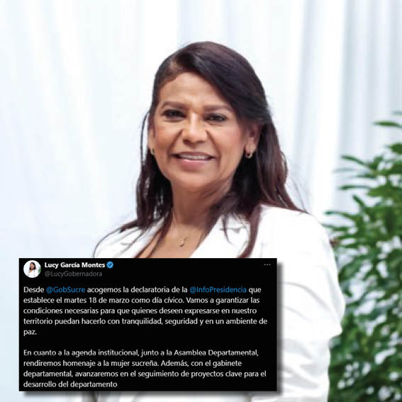 Gobernación de Sucre sí se acogerá al día cívico