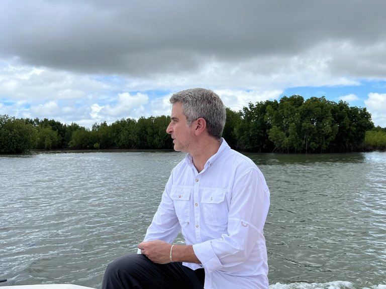 Volvimos a mirar de frente  al río Sinú