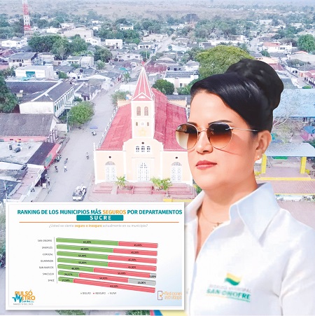 San Onofre se ha convertido en el municipio más seguro de Sucre