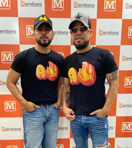 Yader Romero y su dupla Luis Campillo están 'A Fuego' con su nuevo álbum musical