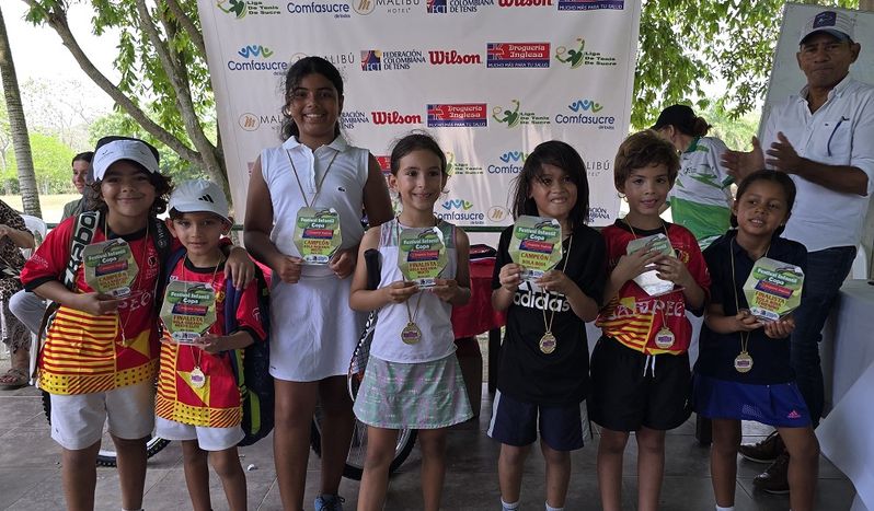 Promesas del tenis se destacan en el Festival y G4 de Sincelejo