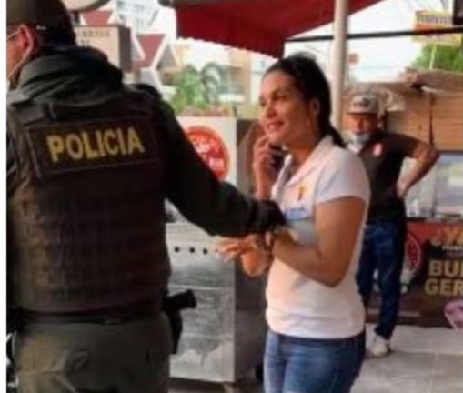 Vuelve y juega, otra vez la detuvieron