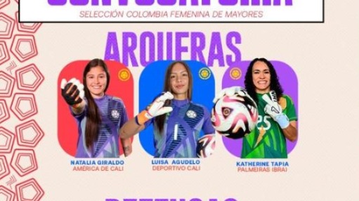 Convocatoria de la Selección Colombia Femenina de Mayores