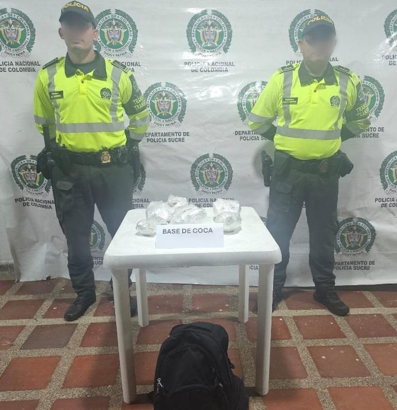 El alucinógeno no llegó a su lugar de destino