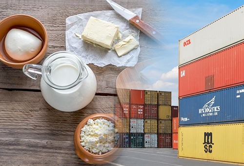Anuncian apoyos para exportaciones lácteas