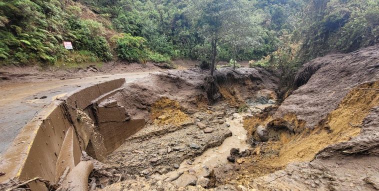 Alerta por riesgo de deslizamientos en el país