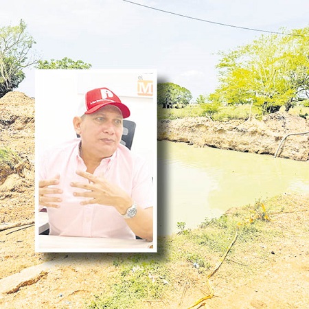 Contratista ni raja ni presta el hacha; alcalde solicita que ceda el contrato